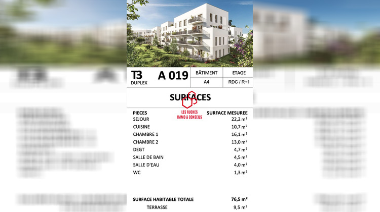 Ma-Cabane - Vente Appartement Cergy, 76 m²