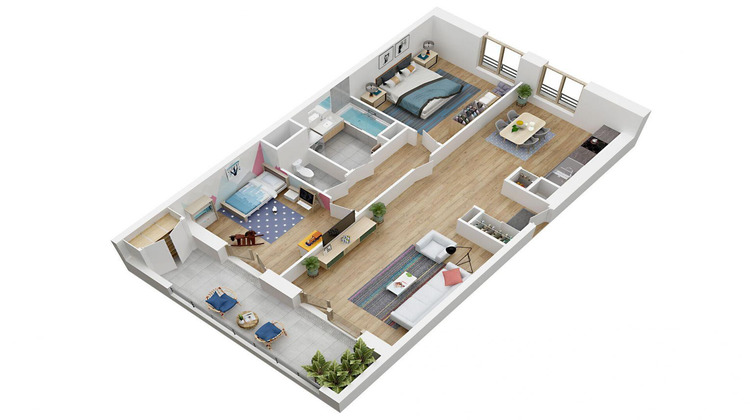 Ma-Cabane - Vente Appartement Cergy, 67 m²