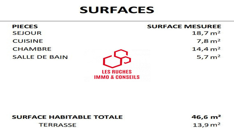 Ma-Cabane - Vente Appartement Cergy, 46 m²