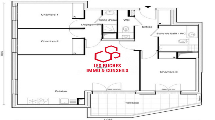 Ma-Cabane - Vente Appartement Cesson, 84 m²