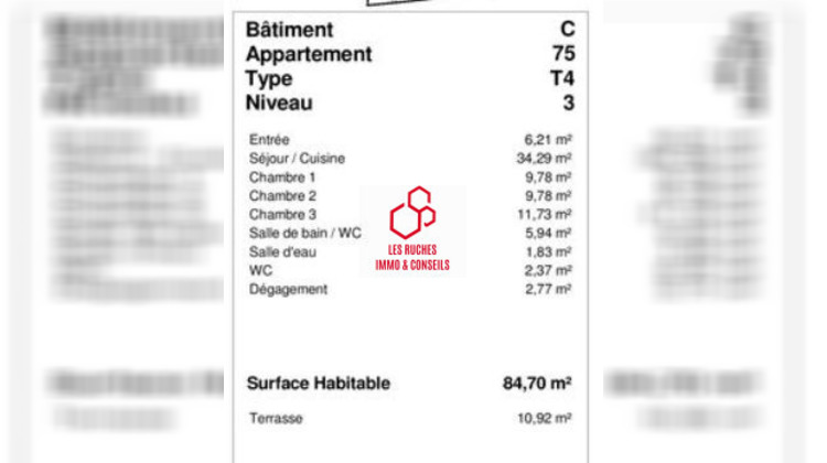 Ma-Cabane - Vente Appartement Cesson, 84 m²