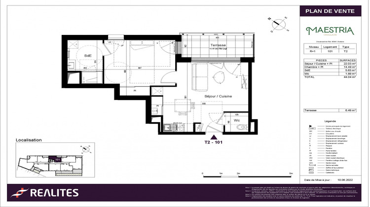 Ma-Cabane - Vente Appartement Challans, 42 m²