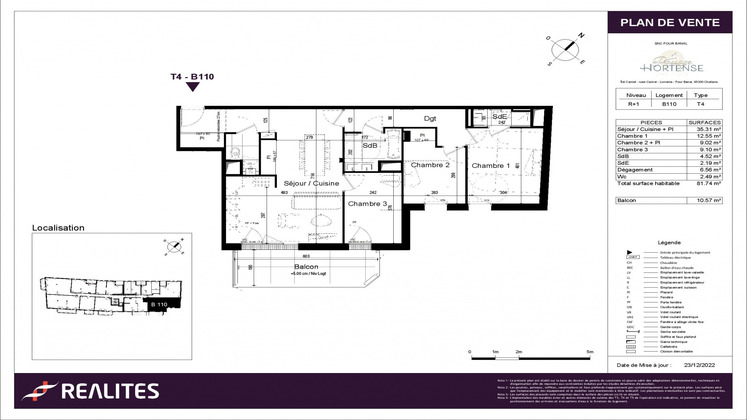 Ma-Cabane - Vente Appartement Challans, 81 m²