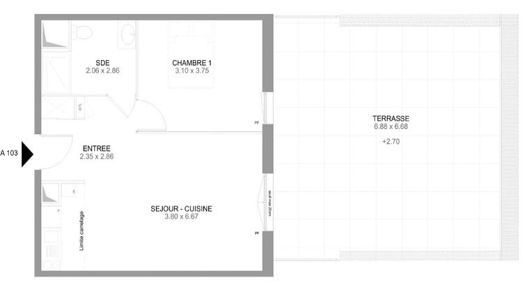 Ma-Cabane - Vente Appartement Challans, 44 m²