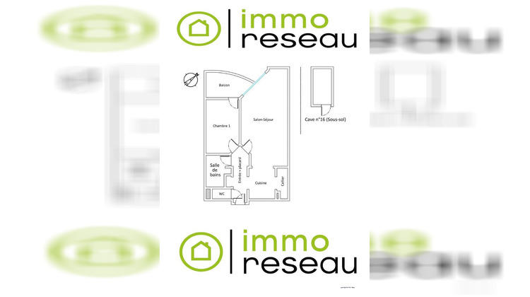 Ma-Cabane - Vente Appartement CHALLANS, 51 m²