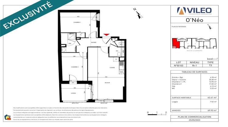 Ma-Cabane - Vente Appartement Challans, 63 m²