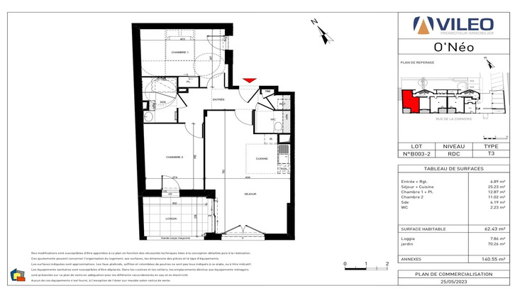 Ma-Cabane - Vente Appartement Challans, 63 m²