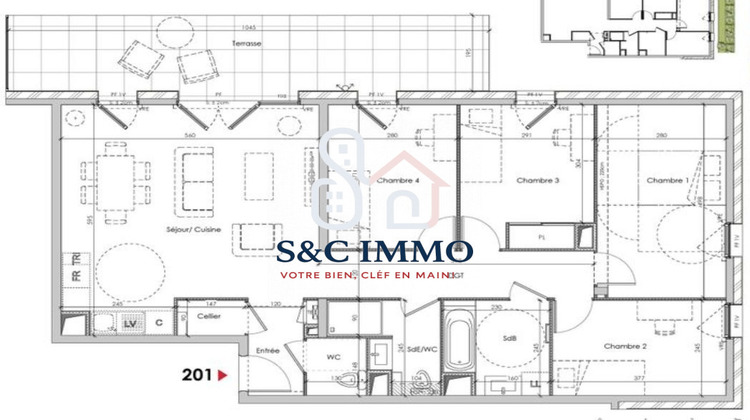 Ma-Cabane - Vente Appartement Challes-les-Eaux (), 96 m²
