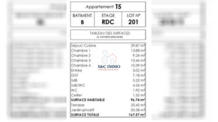 Ma-Cabane - Vente Appartement Challes-les-Eaux (), 96 m²