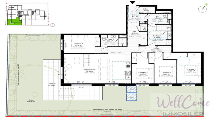 Ma-Cabane - Vente Appartement CHALLES LES EAUX, 120 m²