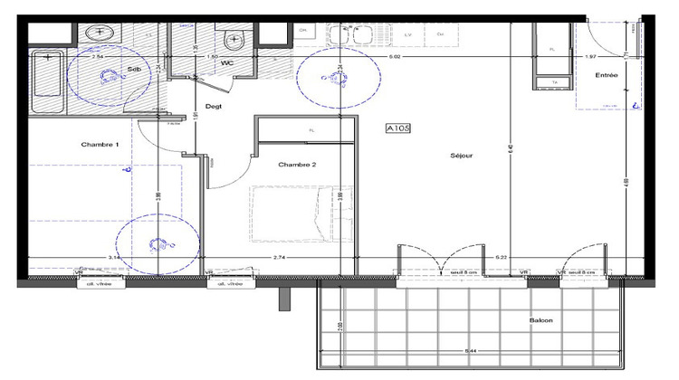 Ma-Cabane - Vente Appartement CHALLES-LES-EAUX, 69 m²