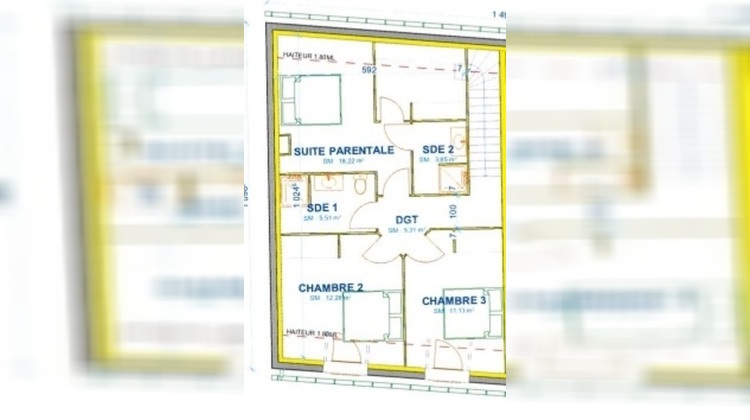 Ma-Cabane - Vente Appartement CHALON SUR SAONE, 121 m²