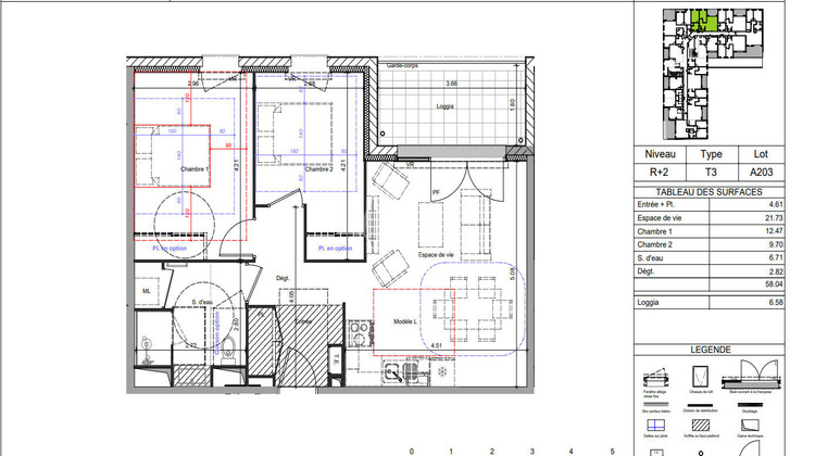 Ma-Cabane - Vente Appartement CHALONNES-SUR-LOIRE, 58 m²