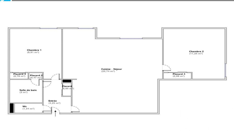 Ma-Cabane - Vente Appartement Châlons-en-Champagne, 61 m²