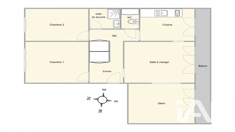 Ma-Cabane - Vente Appartement Châlons-en-Champagne, 71 m²