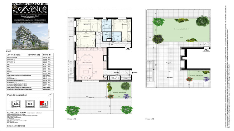 Ma-Cabane - Vente Appartement Chambéry, 107 m²