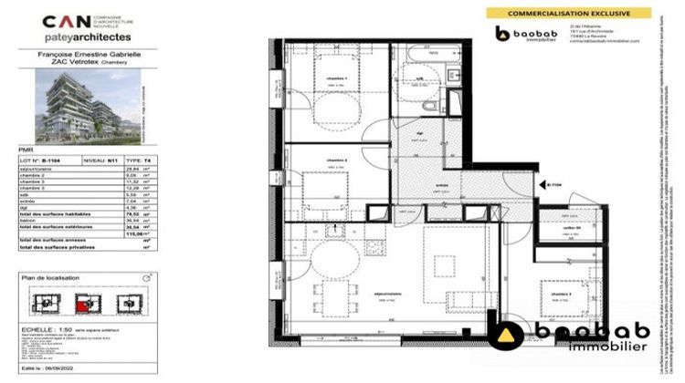 Ma-Cabane - Vente Appartement Chambéry, 79 m²