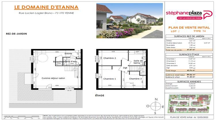 Ma-Cabane - Vente Appartement CHAMBERY, 91 m²