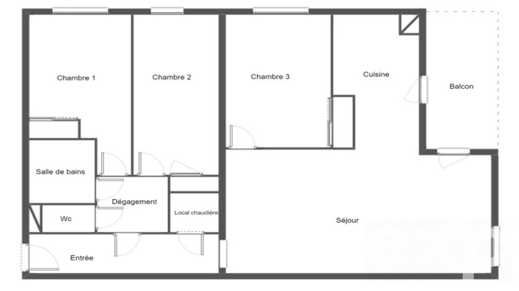 Ma-Cabane - Vente Appartement Chambéry, 87 m²