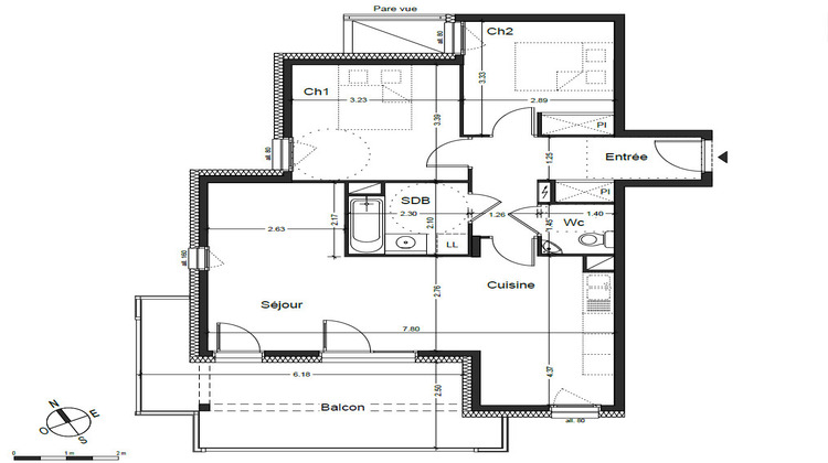Ma-Cabane - Vente Appartement CHAMBERY, 67 m²