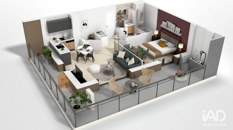 Ma-Cabane - Vente Appartement Chambéry, 49 m²