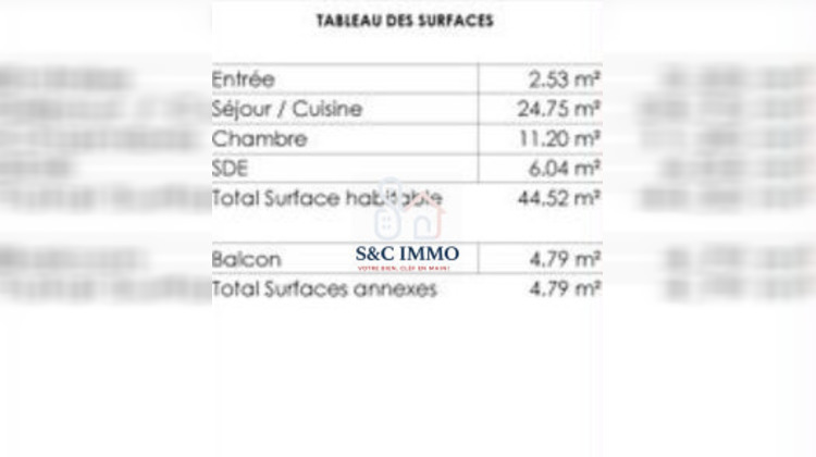 Ma-Cabane - Vente Appartement Chambourcy, 44 m²