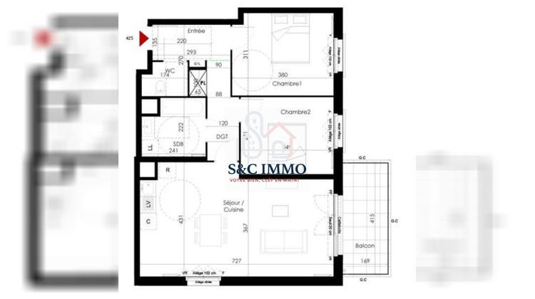 Ma-Cabane - Vente Appartement Chambourcy, 66 m²