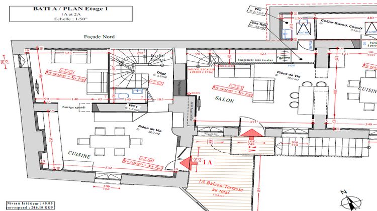 Ma-Cabane - Vente Appartement Champagne-au-Mont-d'Or, 122 m²