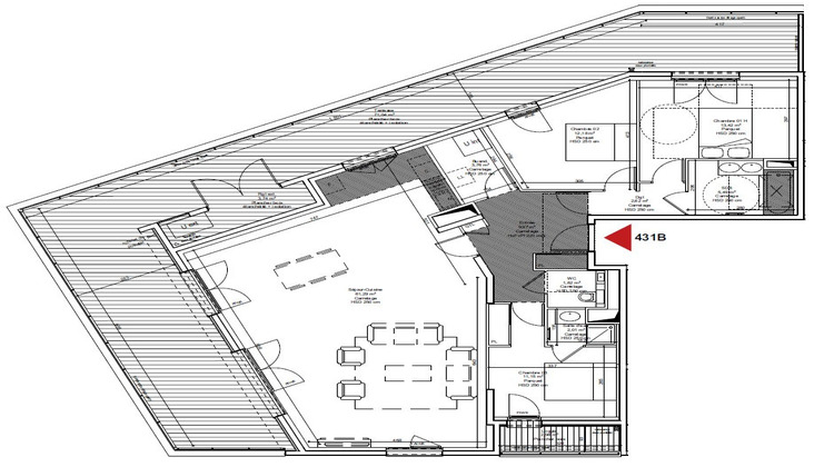 Ma-Cabane - Vente Appartement CHAMPAGNE-AU-MONT-D'OR, 124 m²