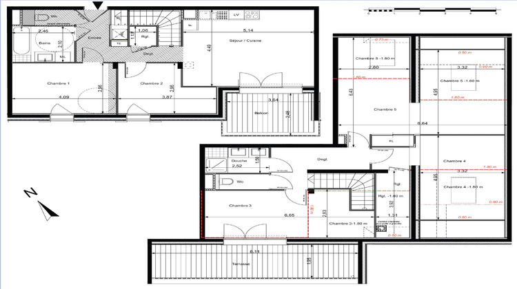 Ma-Cabane - Vente Appartement Champagny-en-Vanoise, 113 m²