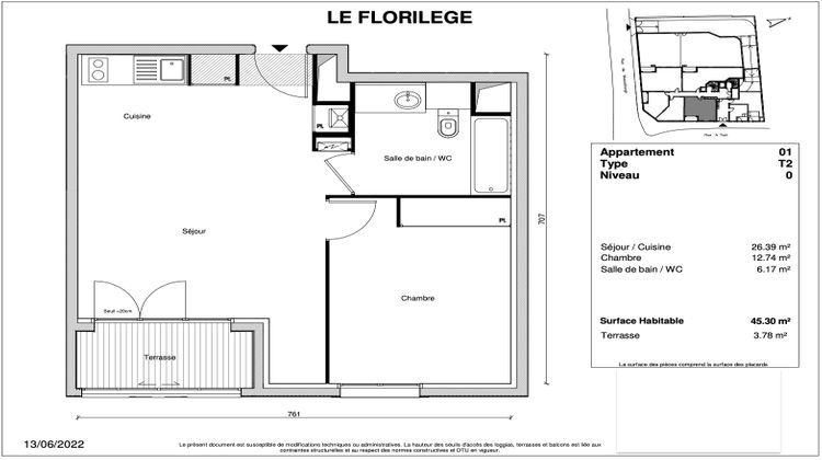 Ma-Cabane - Vente Appartement CHAMPIGNY-SUR-MARNE, 45 m²