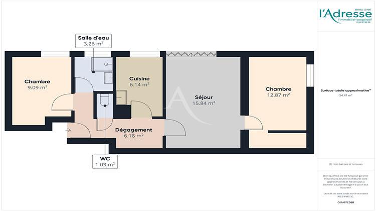 Ma-Cabane - Vente Appartement CHAMPIGNY-SUR-MARNE, 55 m²