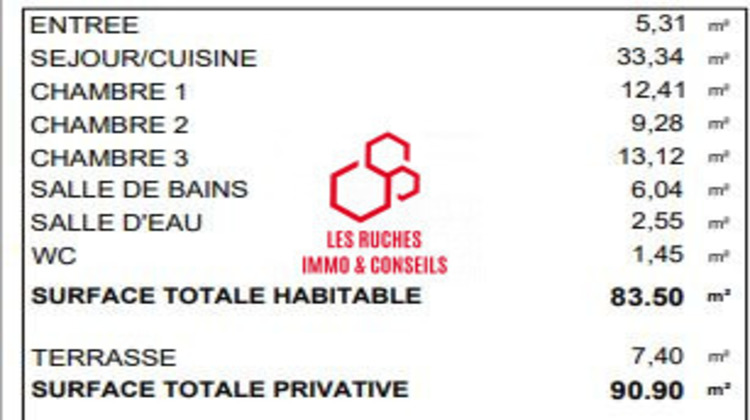 Ma-Cabane - Vente Appartement Champigny-sur-Marne, 83 m²