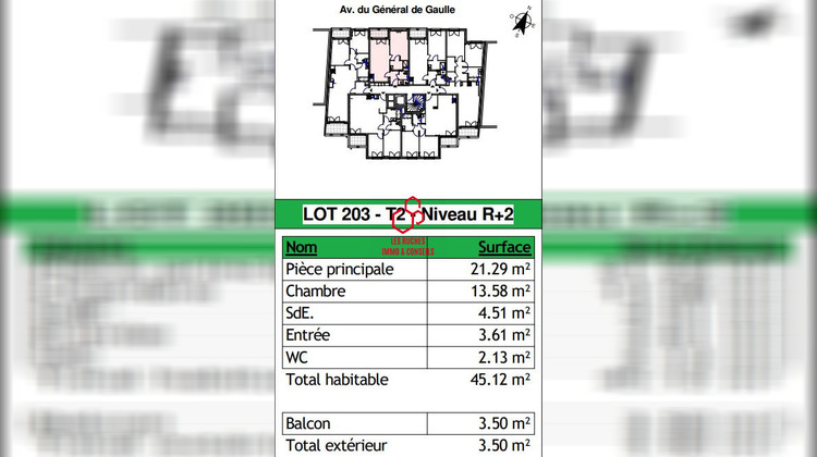 Ma-Cabane - Vente Appartement Champigny-sur-Marne, 44 m²