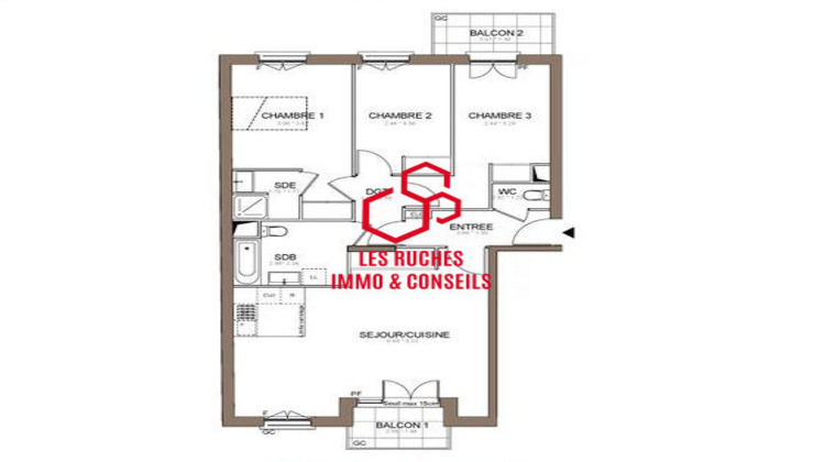 Ma-Cabane - Vente Appartement Champigny-sur-Marne, 88 m²