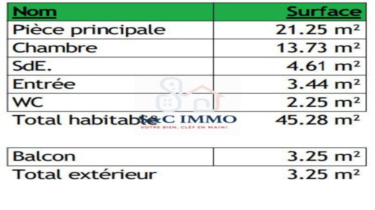 Ma-Cabane - Vente Appartement Champigny-sur-Marne, 44 m²