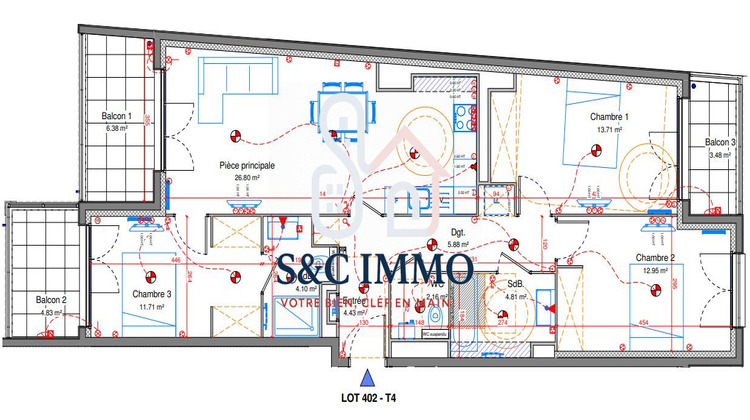 Ma-Cabane - Vente Appartement Champigny-sur-Marne, 85 m²