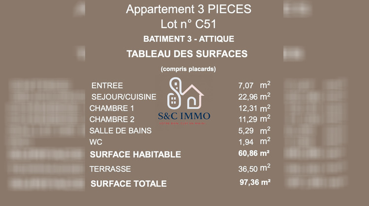 Ma-Cabane - Vente Appartement Champigny-sur-Marne, 60 m²