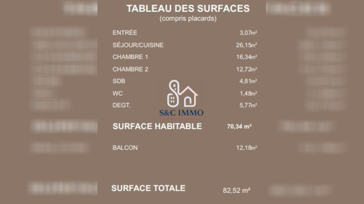 Ma-Cabane - Vente Appartement Champigny-sur-Marne, 70 m²