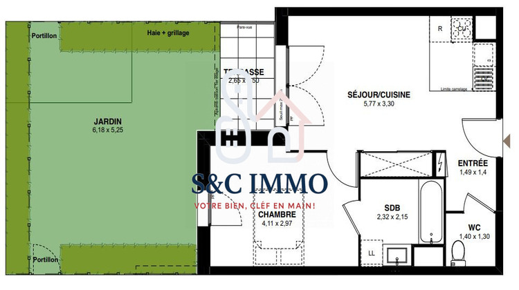 Ma-Cabane - Vente Appartement Champigny-sur-Marne, 40 m²