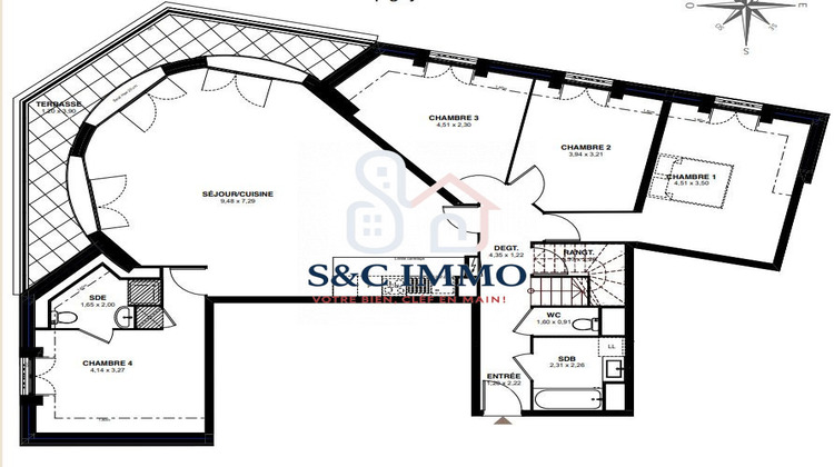 Ma-Cabane - Vente Appartement Champigny-sur-Marne, 122 m²
