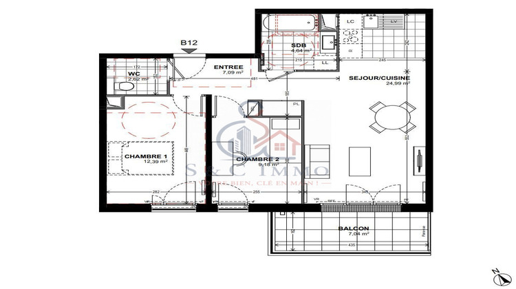 Ma-Cabane - Vente Appartement Champigny-sur-Marne, 60 m²