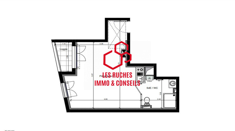 Ma-Cabane - Vente Appartement Champs-sur-Marne, 32 m²