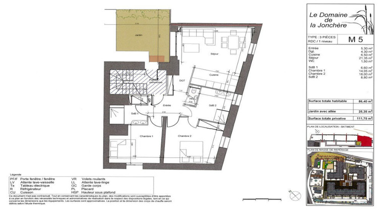 Ma-Cabane - Vente Appartement CHANTELOUP-EN-BRIE, 86 m²