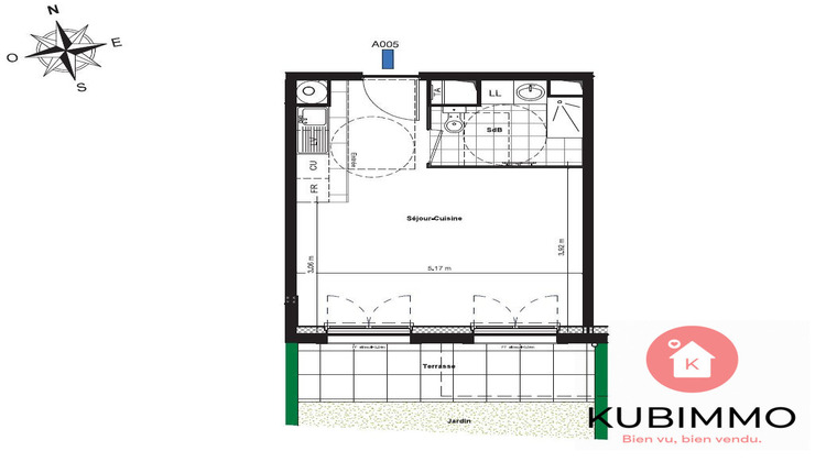 Ma-Cabane - Vente Appartement Chanteloup-en-Brie, 29 m²