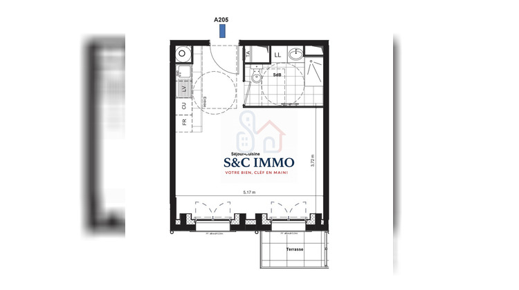 Ma-Cabane - Vente Appartement Chanteloup-en-Brie, 29 m²