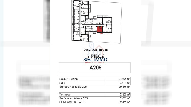 Ma-Cabane - Vente Appartement Chanteloup-en-Brie, 29 m²