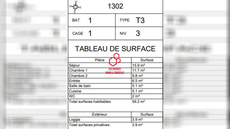 Ma-Cabane - Vente Appartement Chanteloup-les-Vignes, 56 m²