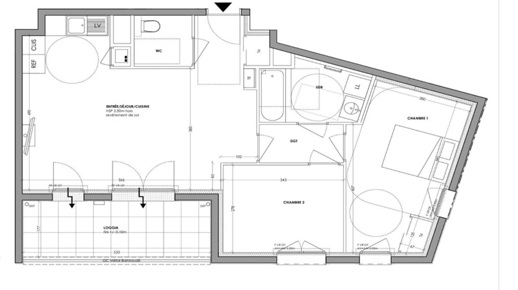 Ma-Cabane - Vente Appartement CHANTEPIE, 66 m²