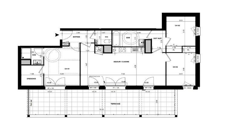 Ma-Cabane - Vente Appartement CHANTEPIE, 83 m²